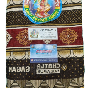 Premium Blanket Quality Single Size Solapur Gagan Cotton Chaddar (60x90 Inches) – 100% Cotton Reversible Blanket for Daily Use